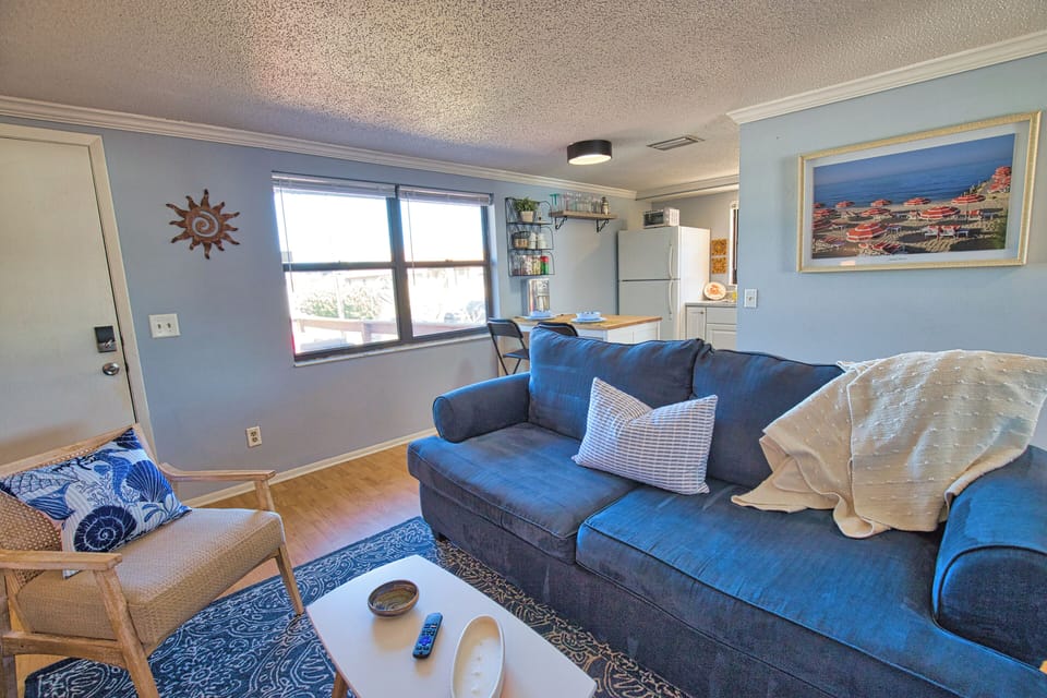 bright airy living room