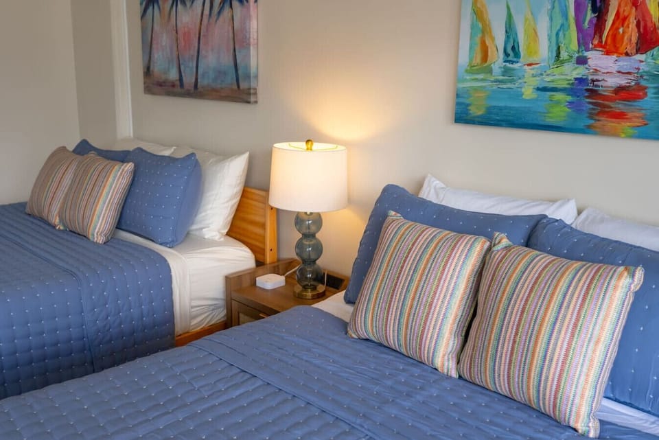 Rest comfortably in this thoughtfully decorated room, made to feel like your home away from home.