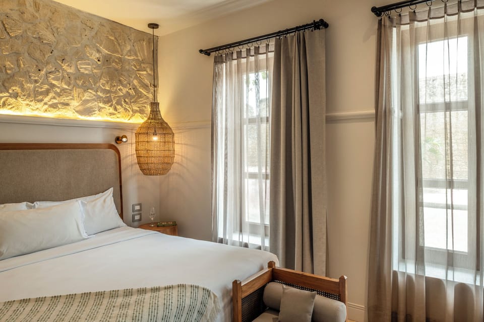 Deluxe Double Room | Premium bedding, minibar, desk, laptop workspace