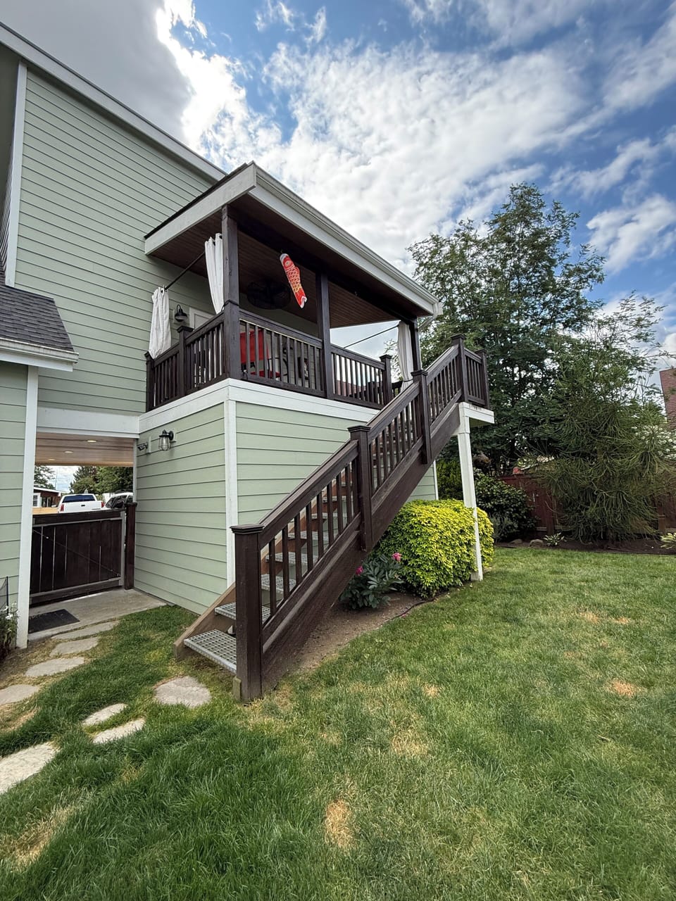 Stairs to unit