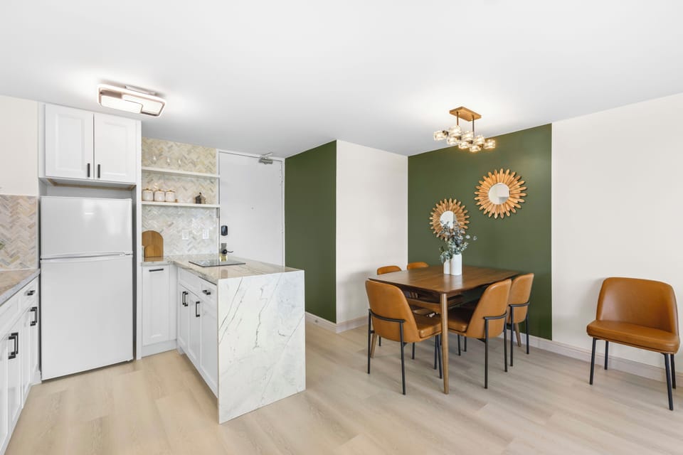 Stylish dining space for shared meals and memories