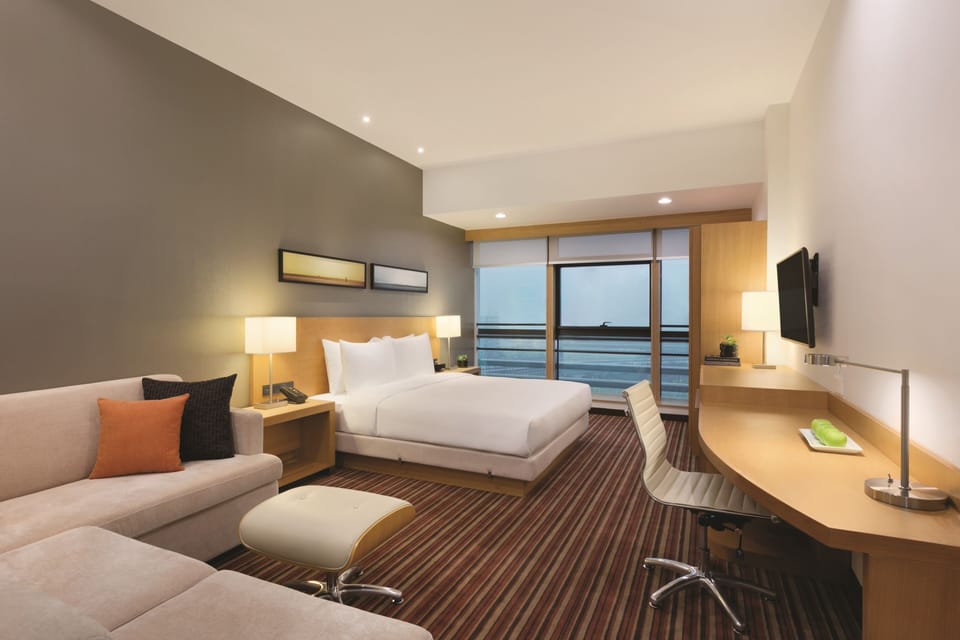 Room, 1 King Bed with Sofa bed (Specialty) | Pillowtop beds, in-room safe, desk, blackout drapes