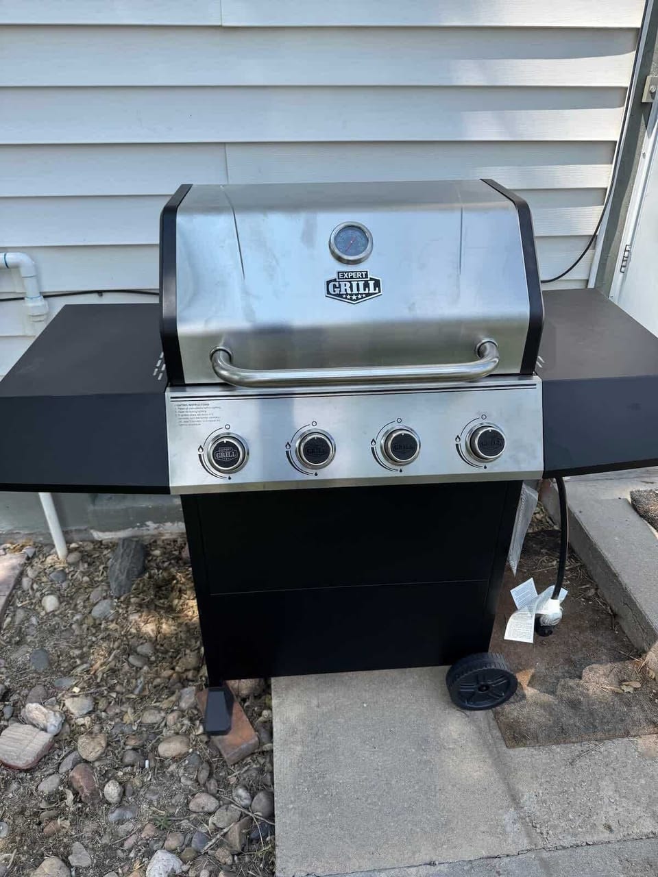4 burner grill