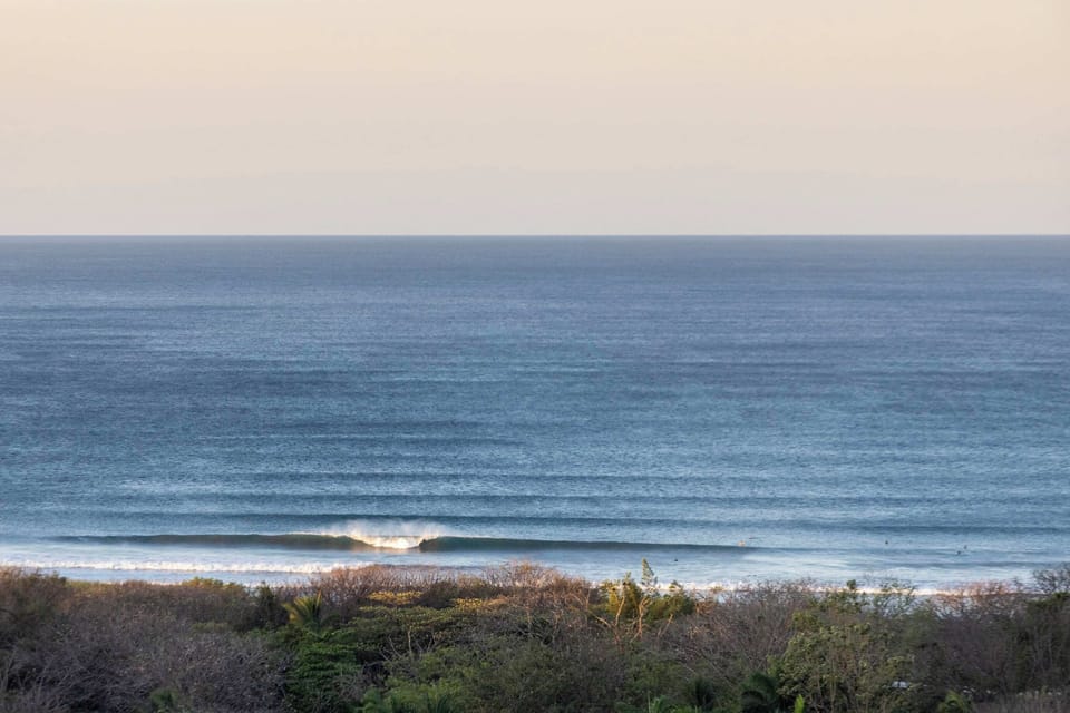 you can see the surf break
