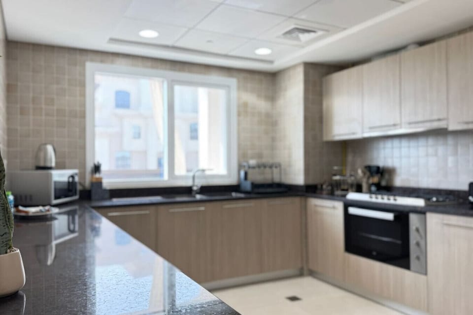 Enjoy the freedom to prepare your favorite meals in a clean, stylish kitchen equipped with everything needed for everyday cooking.