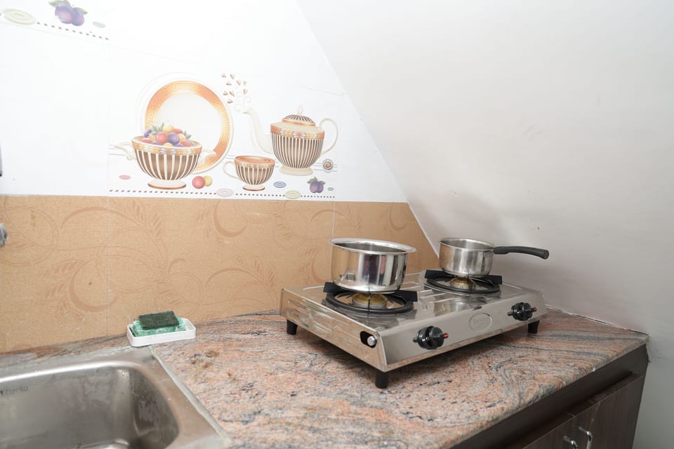 Family Studio, Non Smoking, Pets Allowed | Shared kitchen | Fridge, microwave, electric kettle