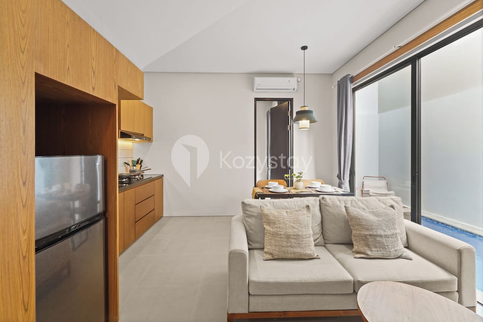 Apartment, 3 Bedrooms, Private Pool | Living area
