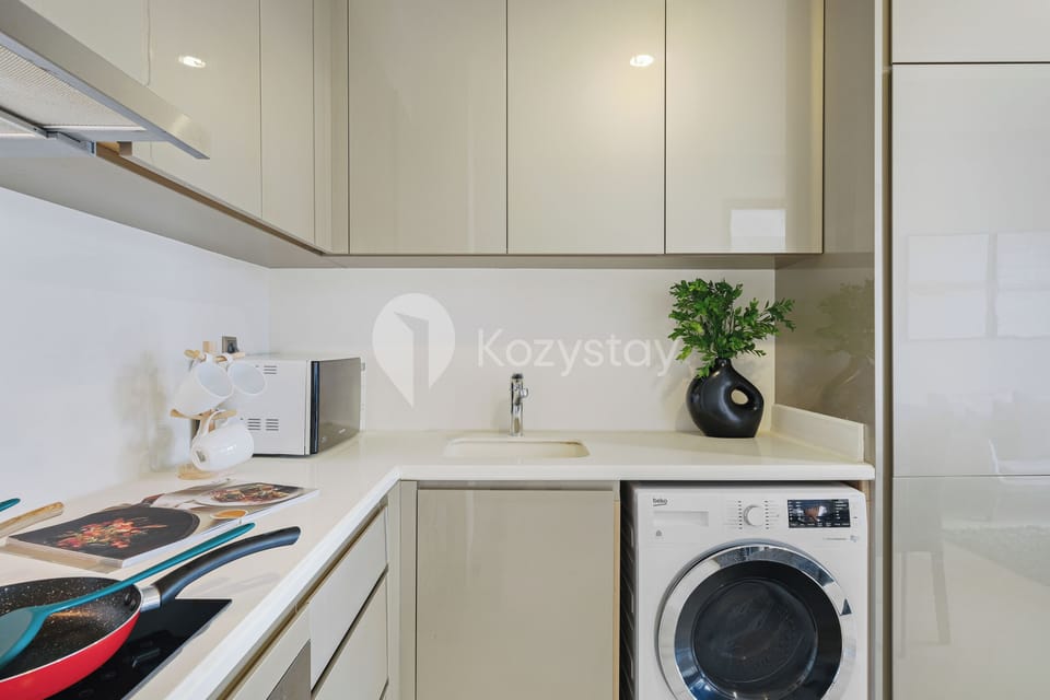 Apartment, 1 Bedroom, Balcony, City View | Private kitchen
