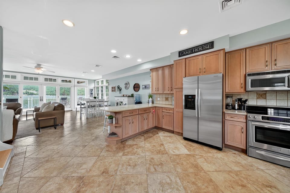 Fully Stocked Kitchen