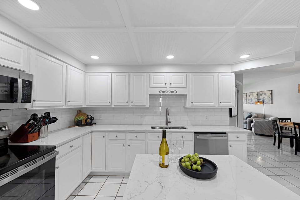 Open Kitchen with Keurig and Drip Coffee 