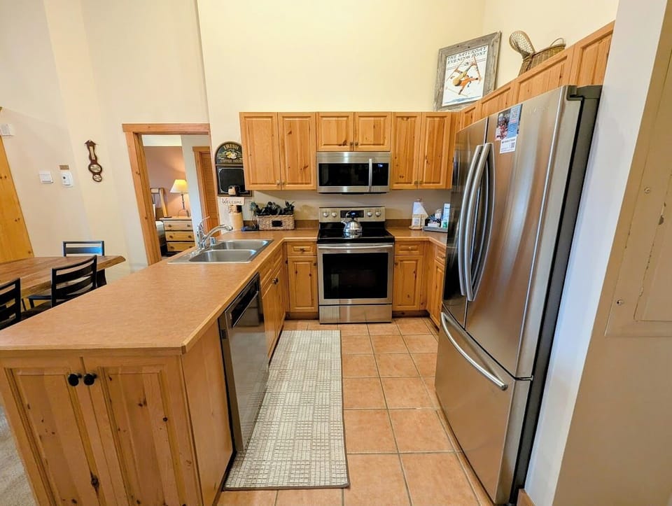 Fully equipped kitchen