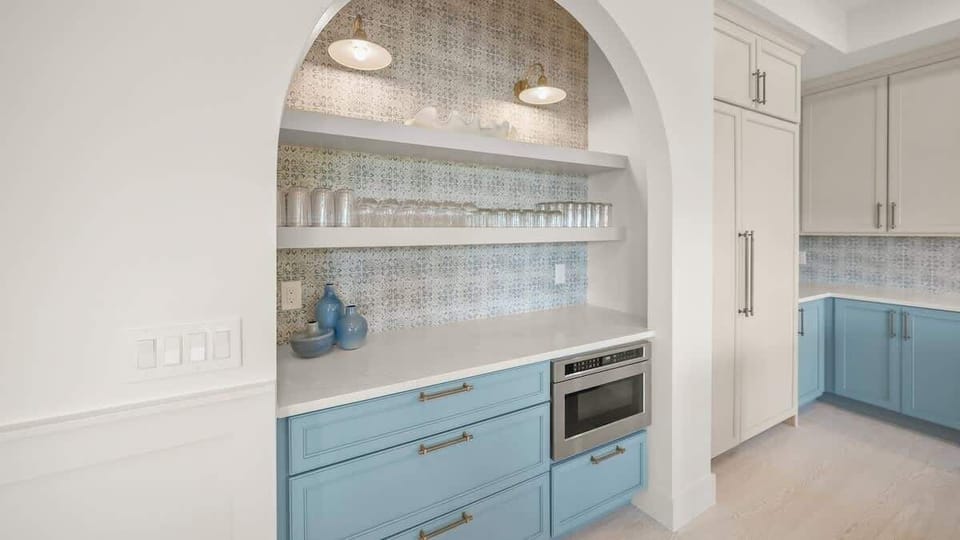 Kitchen - Oversized Refrigerator - Microwave