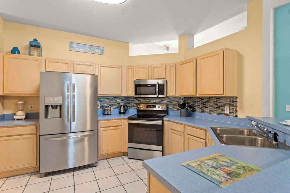 Prepare your favorite meals in the full kitchen