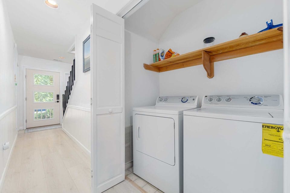 Hallway Laundry Closet