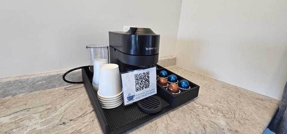 Complimentary coffee for a cozy start to your day