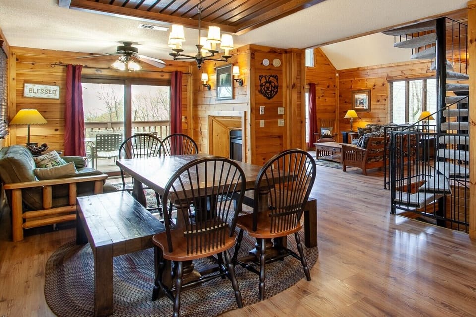 Large dining table