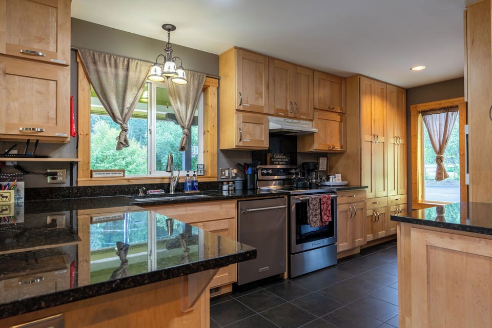 Fully equipped kitchen