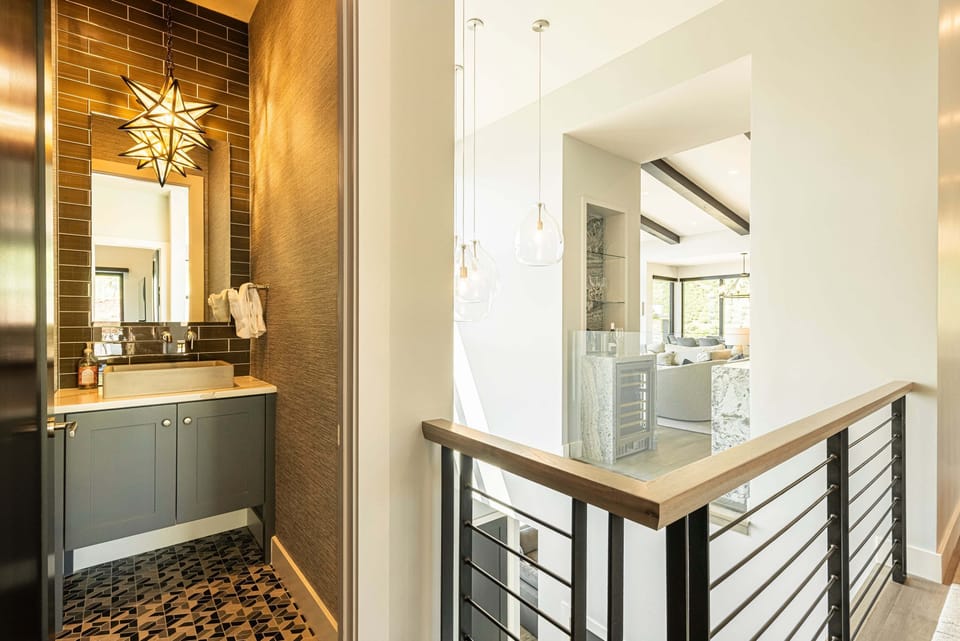 2nd / main level powder room