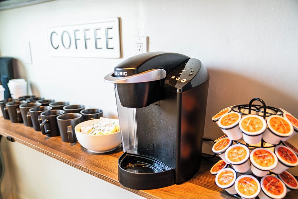 Coffee Station (Keurig and Drip Pot)
