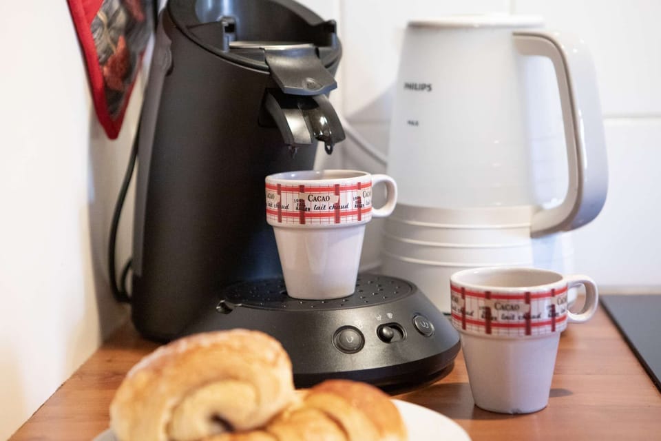 Le logement est équipé d'une cafetière SENSEO