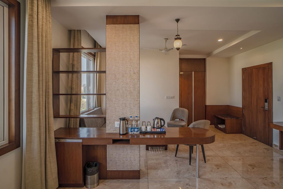 Family Studio Suite, City View | Soundproofing, iron/ironing board, free WiFi, bed sheets