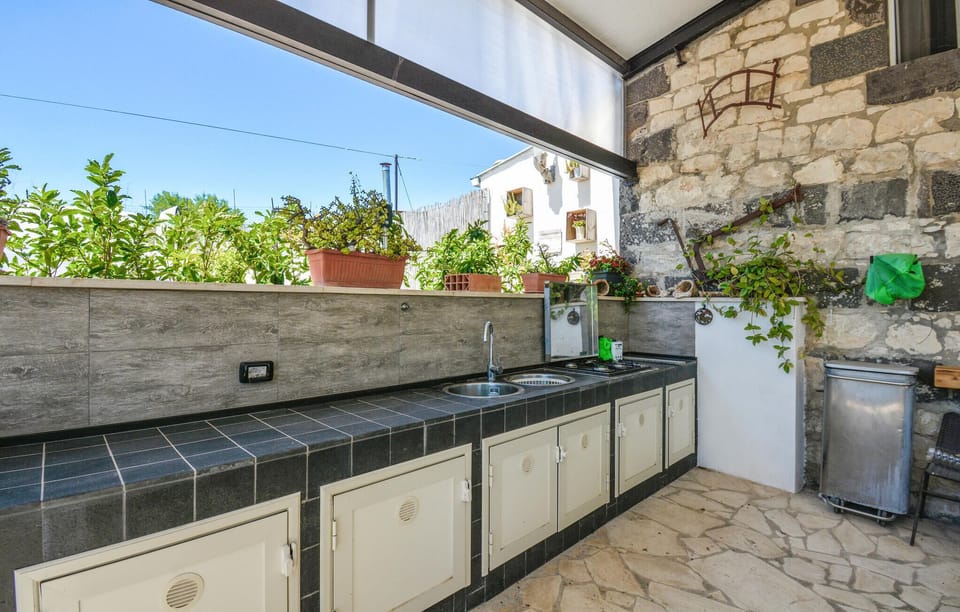 outside