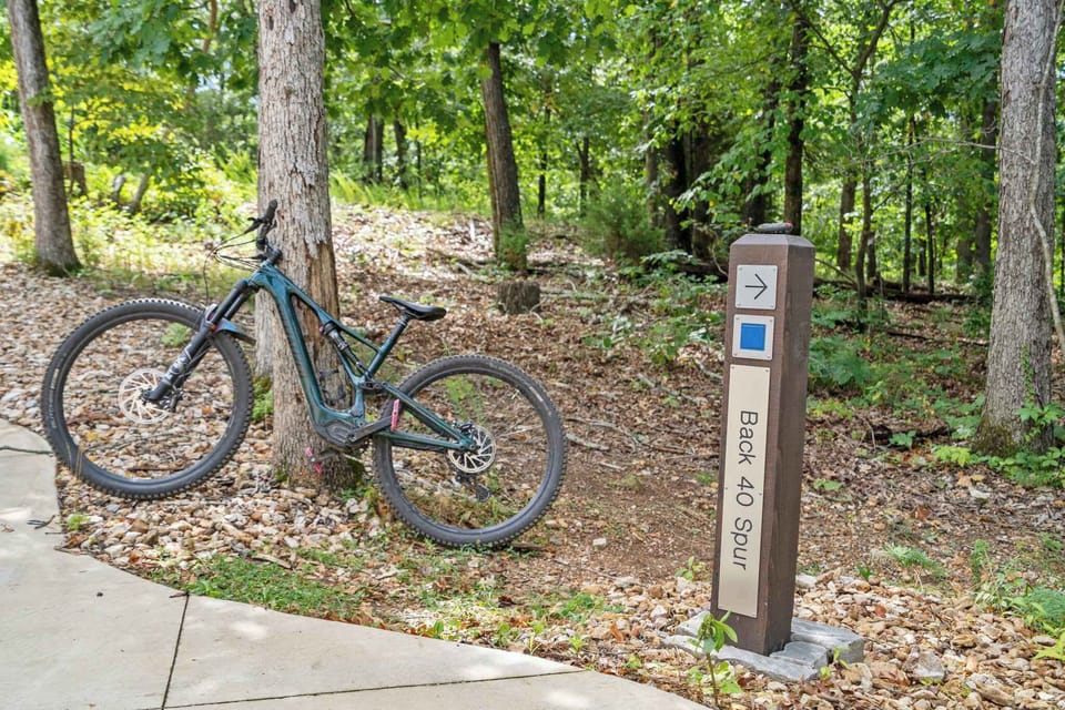 Trail Access located in the driveway