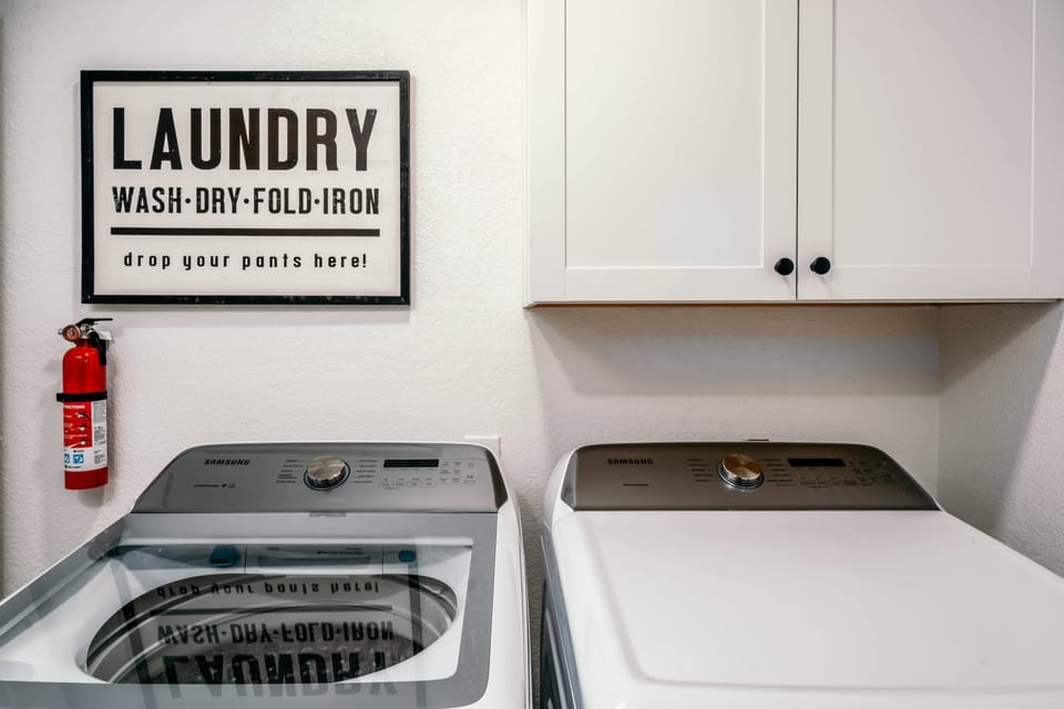 Washer/Dryer for guest use
