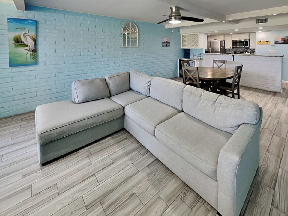 Open Concept Living Room, Kitchen, & Dining Area