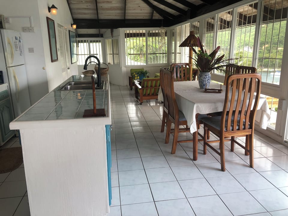 Villa, Ocean View | In-room dining