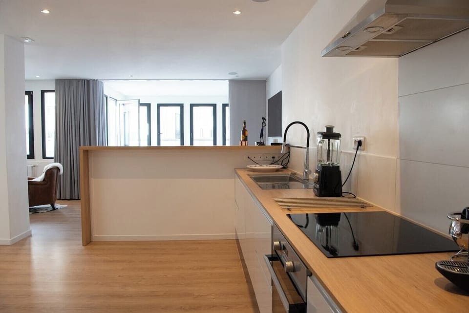 La cuisine de La Maison sur le Toit