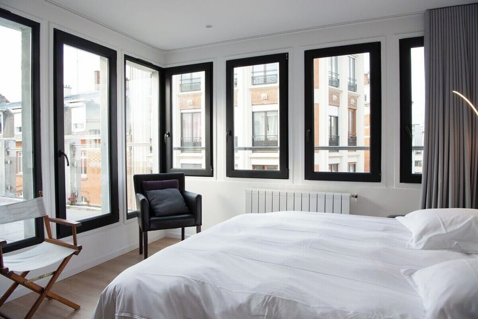 Chambre 3 via cloison japonaise