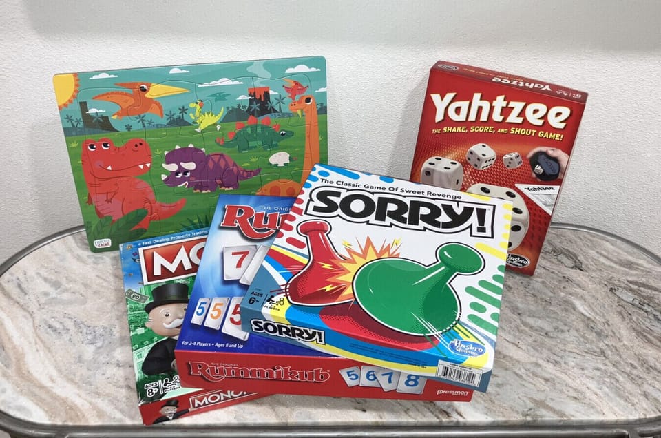 {Living Room} Assortment of Games