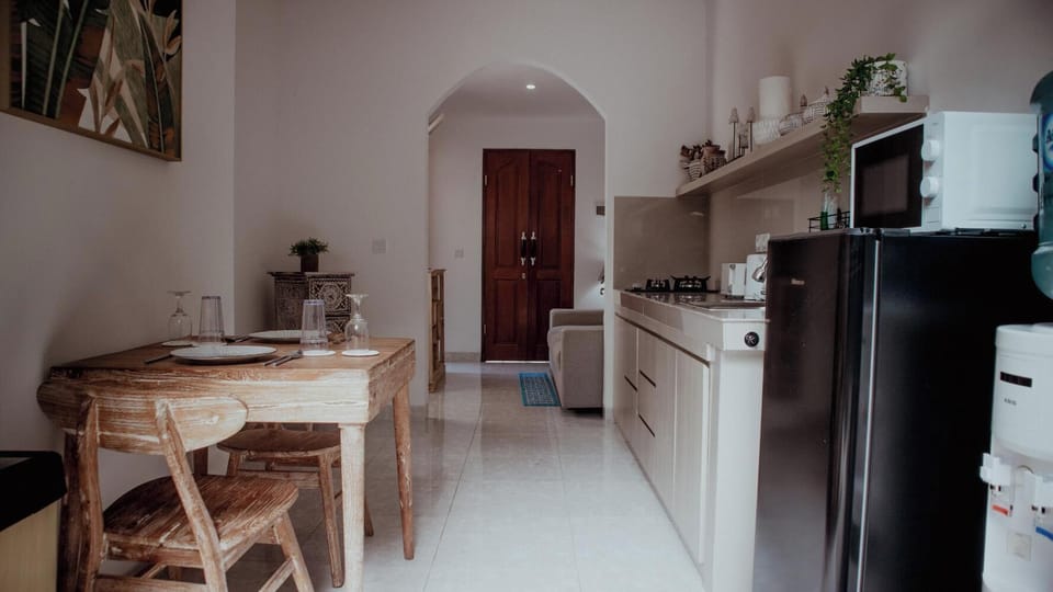 Luxury Villa, 1 Bedroom, Private Pool, Pool View | Private kitchenette