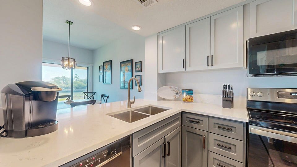 Kitchen with Bar Seating