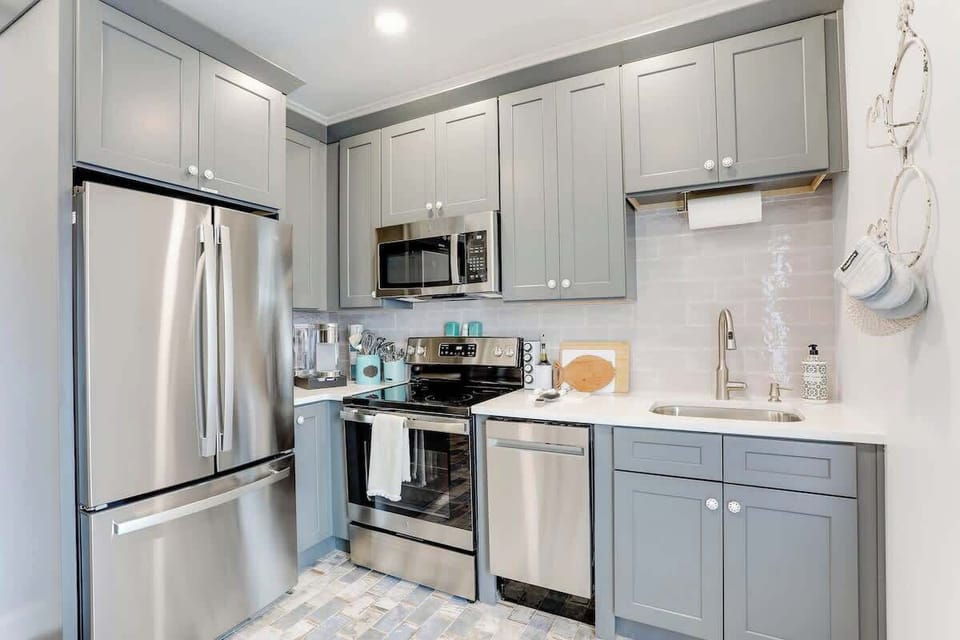 Small but Mighty - The kitchen may be small, but it comes fully equipped with all the essentials needed to prepare all your favorite meals. 
