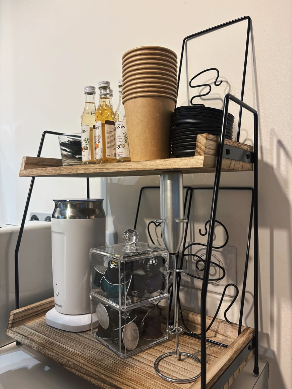 Barista-level coffee corner
