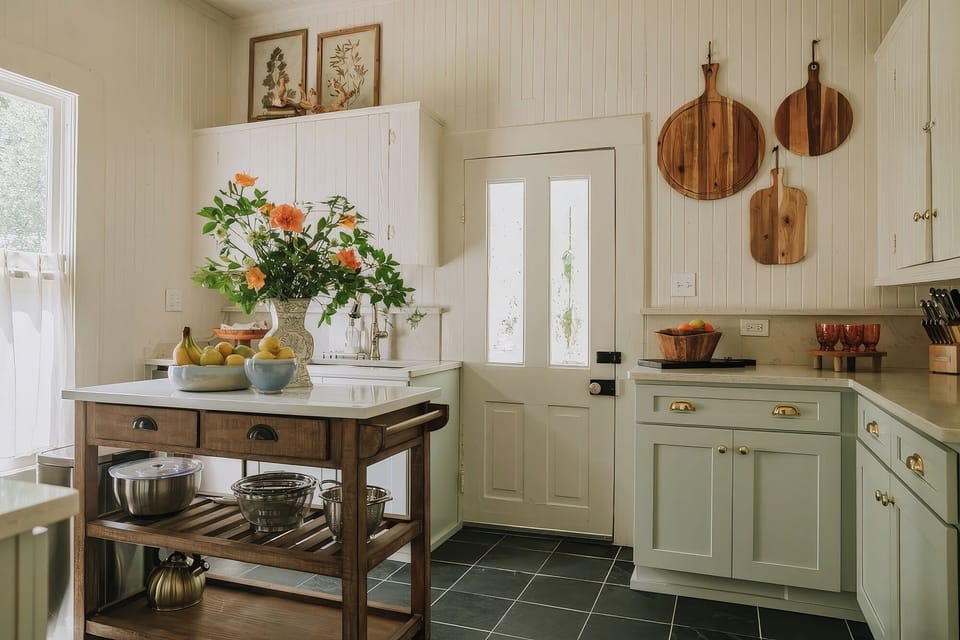 Large kitchen for preparing meals when not dining out at Ocean Springs hotspots 
