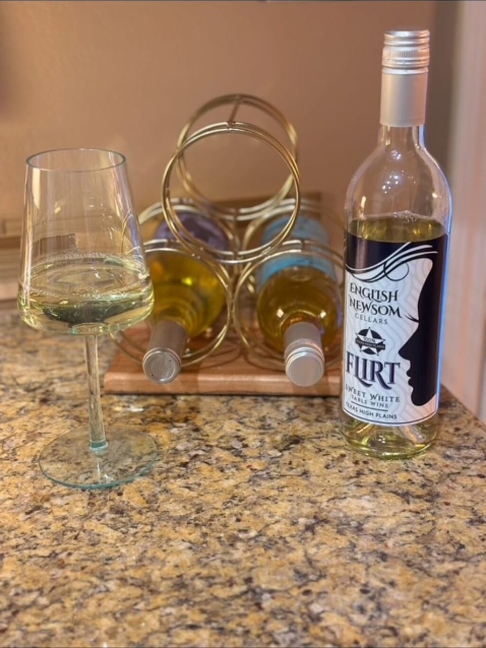 Relax with a bottle of wine from the Lubbock local, English Newsom Cellars