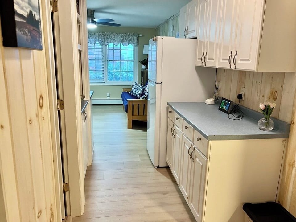 Entering the room