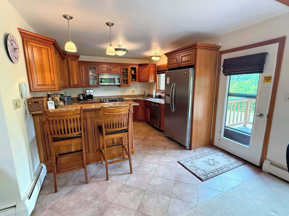 Enjoy a meal from the open-concept main living/dining area