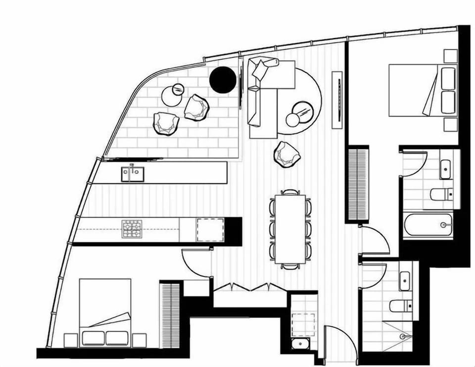Apartment floor plan