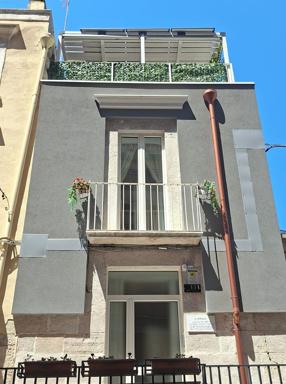 Exterior detail