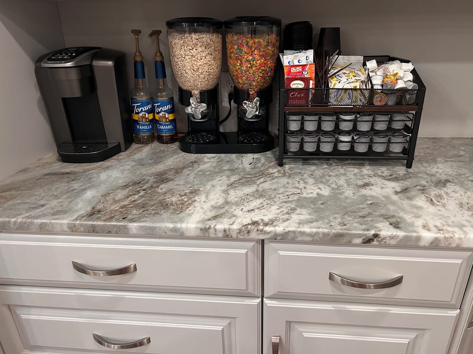 Continental breakfast bar