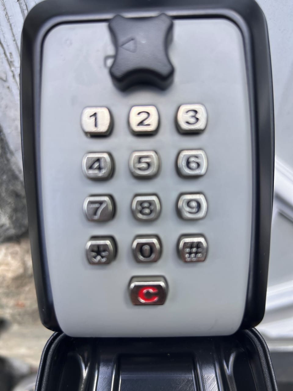 Lockbox with keycards