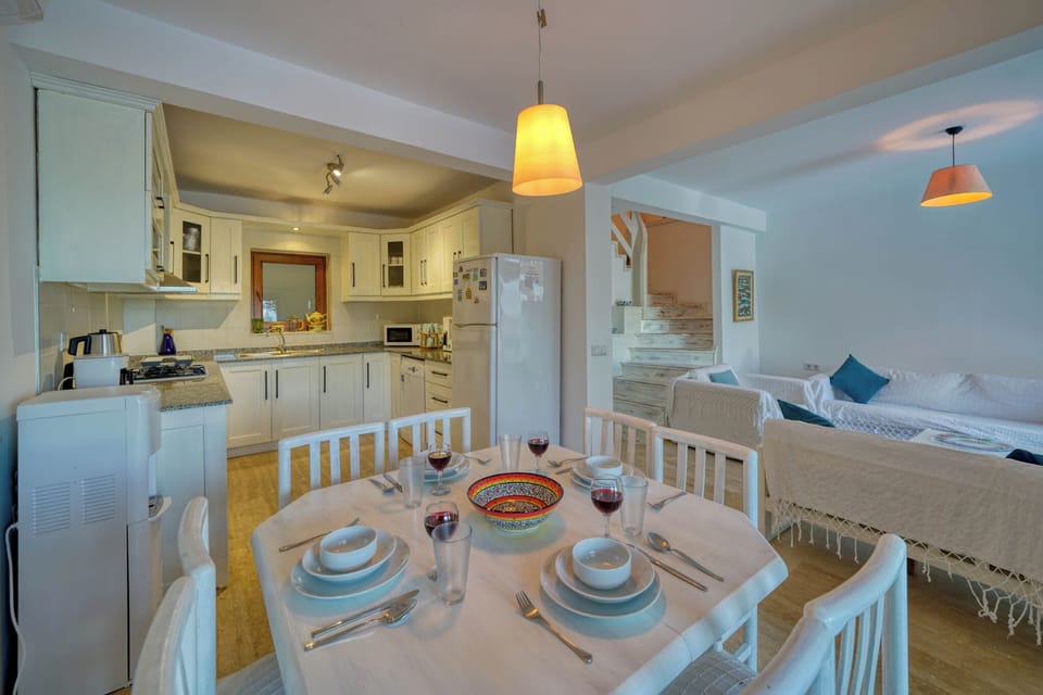 Villa, Balcony, Sea View | Private kitchen