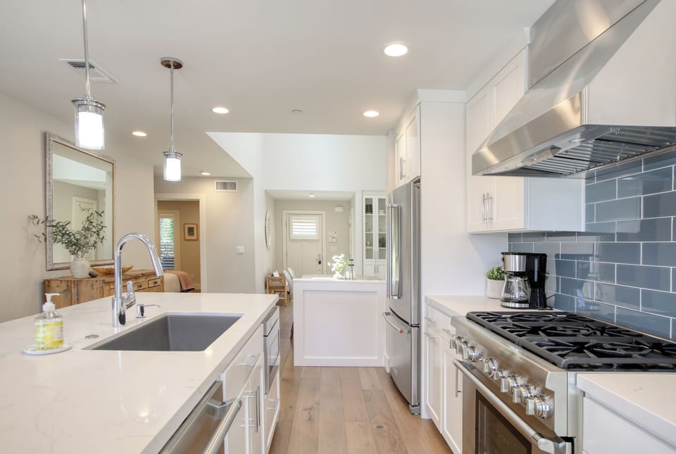 Whether you love to cook or simply gather, this kitchen is the heart of the home.