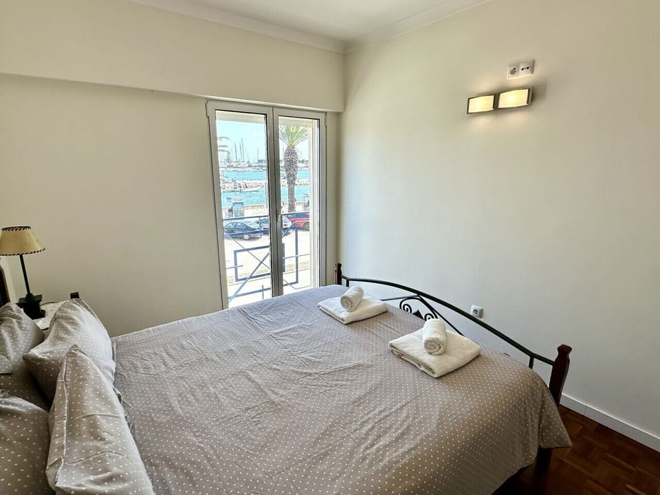 Bedroom 1 with river views