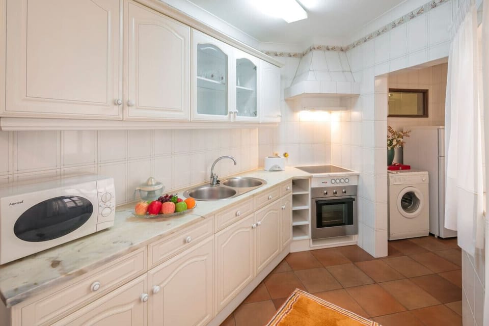 Large fully equipped kitchen