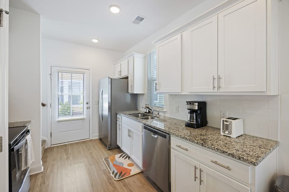 Spacious countertops perfect for prepping your favorite meals.
